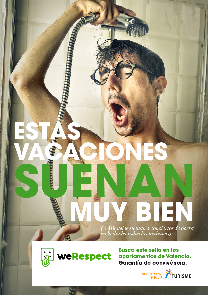 Campaña WeRespect Viviendas Turísticas Valencia